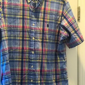 Ralph Lauren S/S button down shirt L mens
